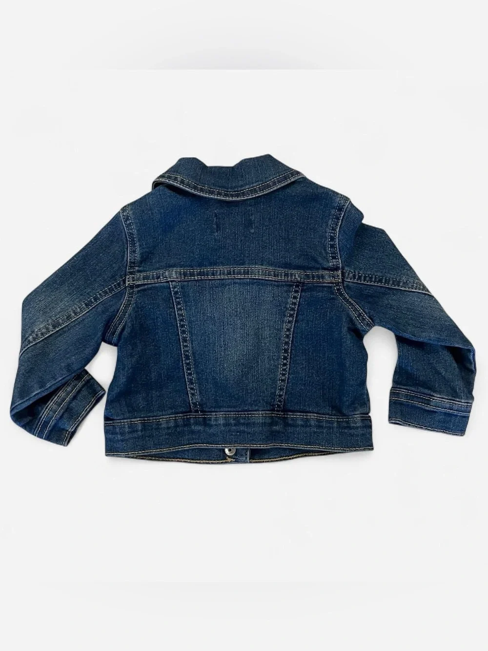 The Children's Place Medium Wash Denim Toddler Girl’s Jacket